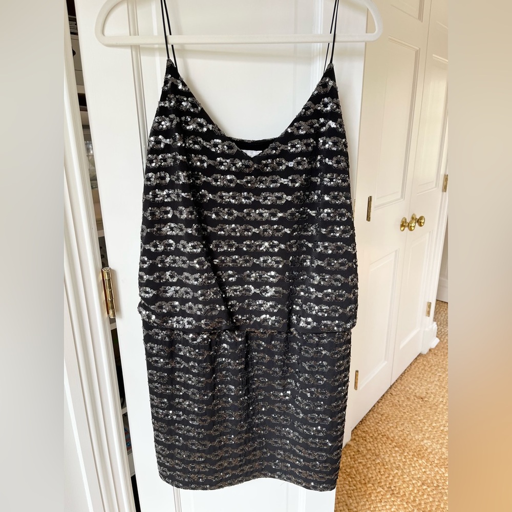 Stunning sequined Milly dress, size 8, barely worn
